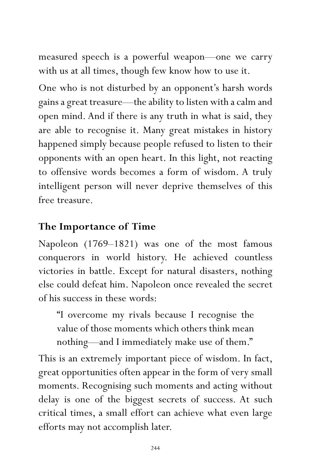 The printed page