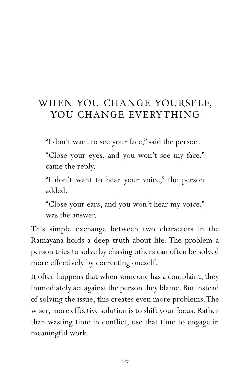 The printed page