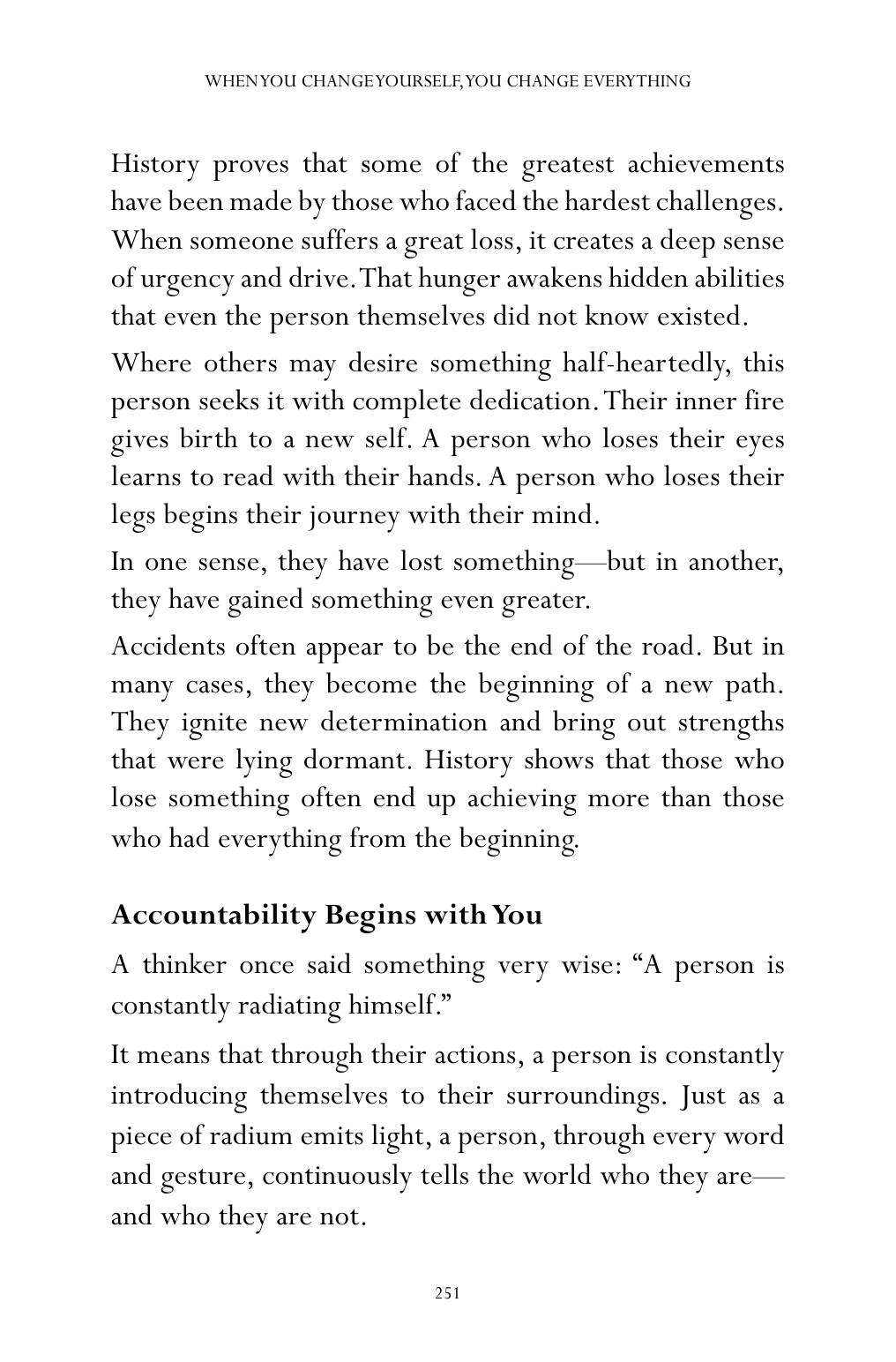 The printed page