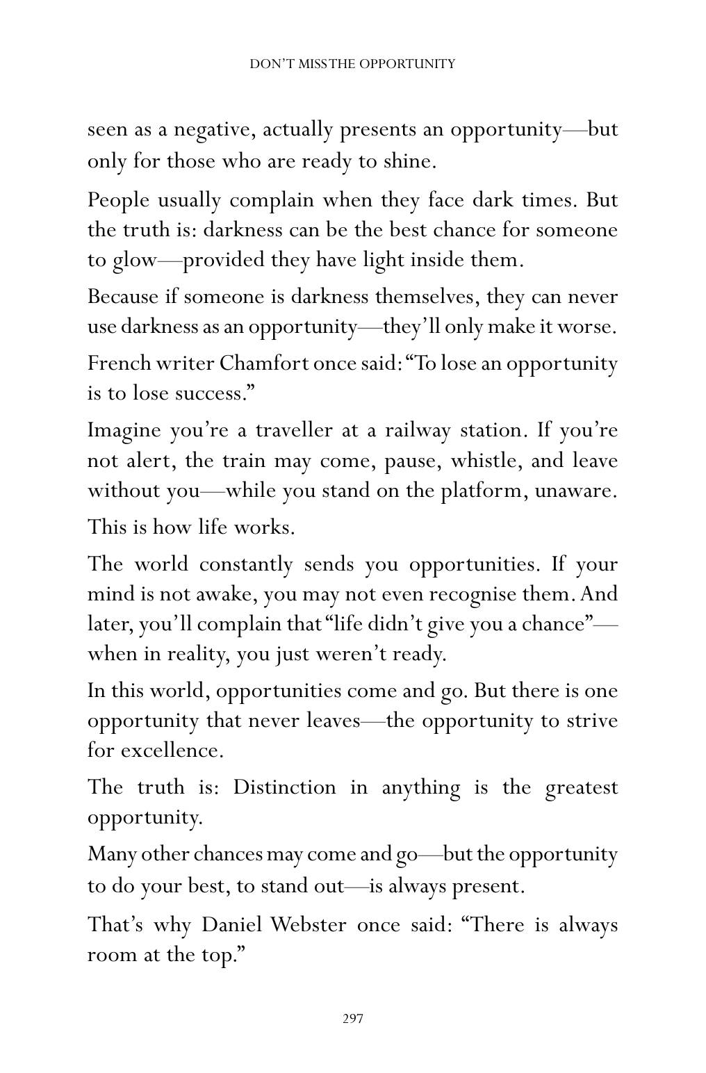 The printed page