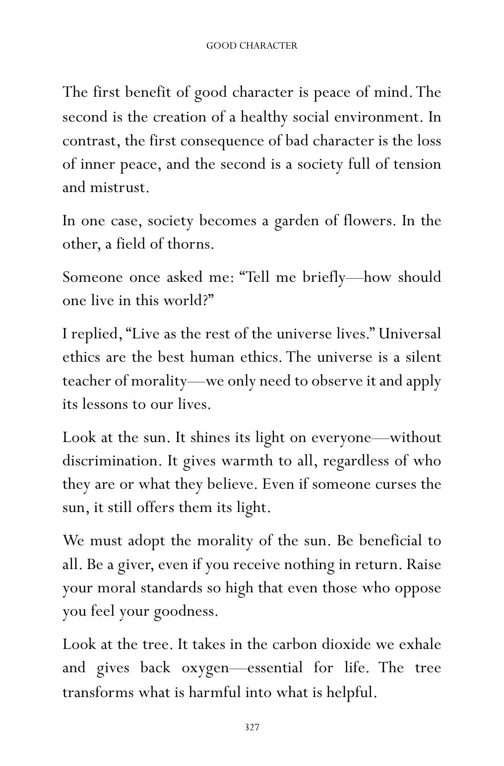 The printed page