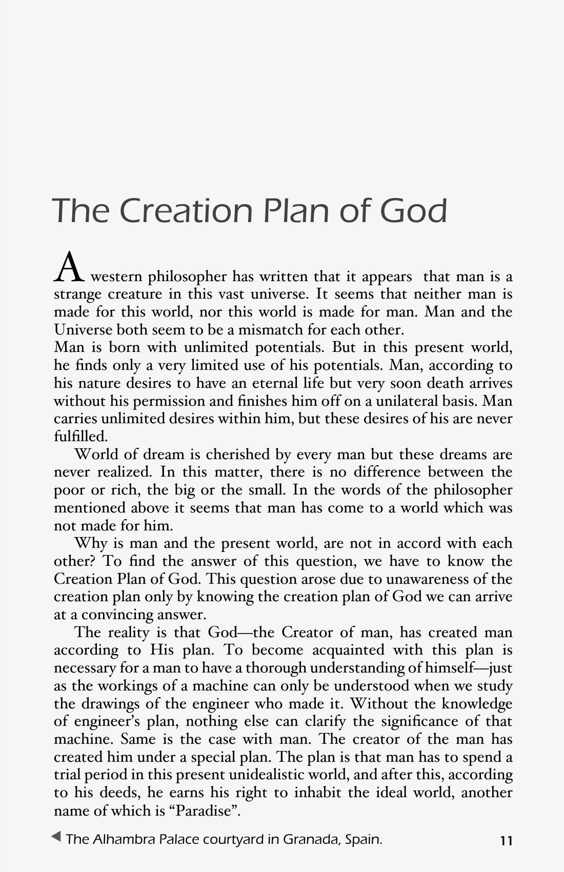 The printed page