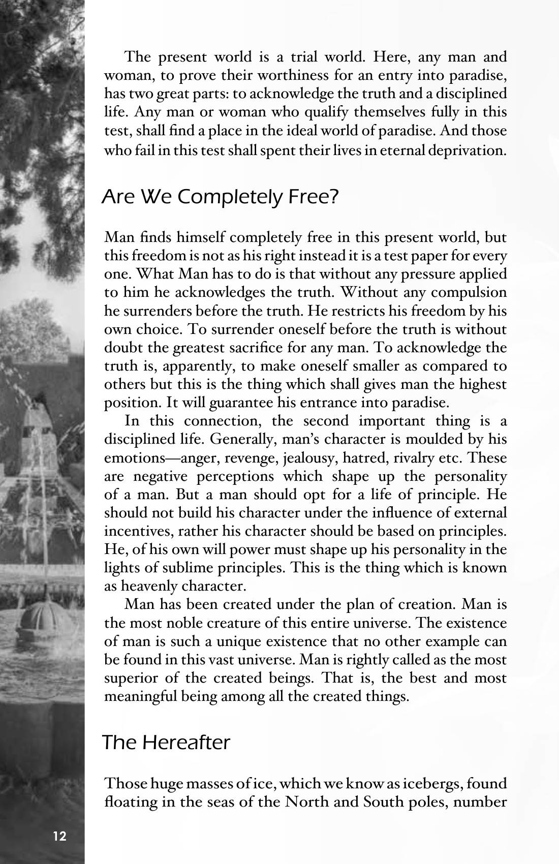 The printed page