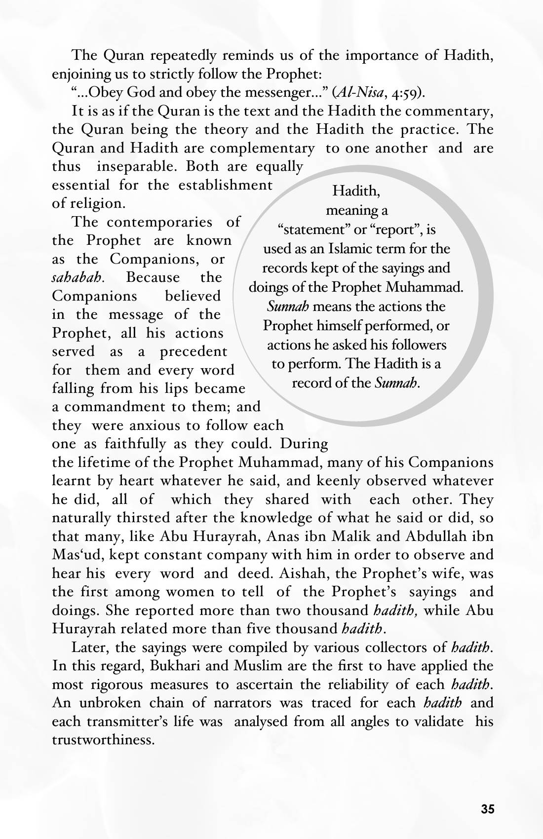 The printed page