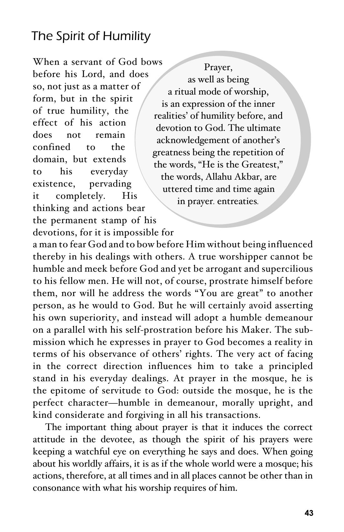The printed page