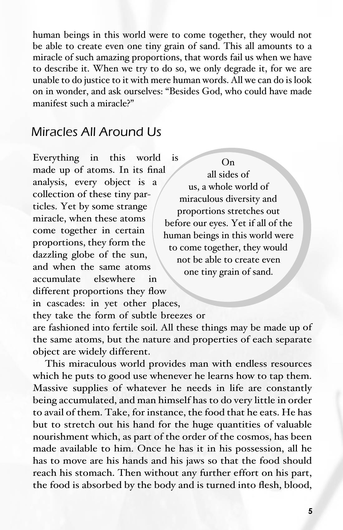 The printed page
