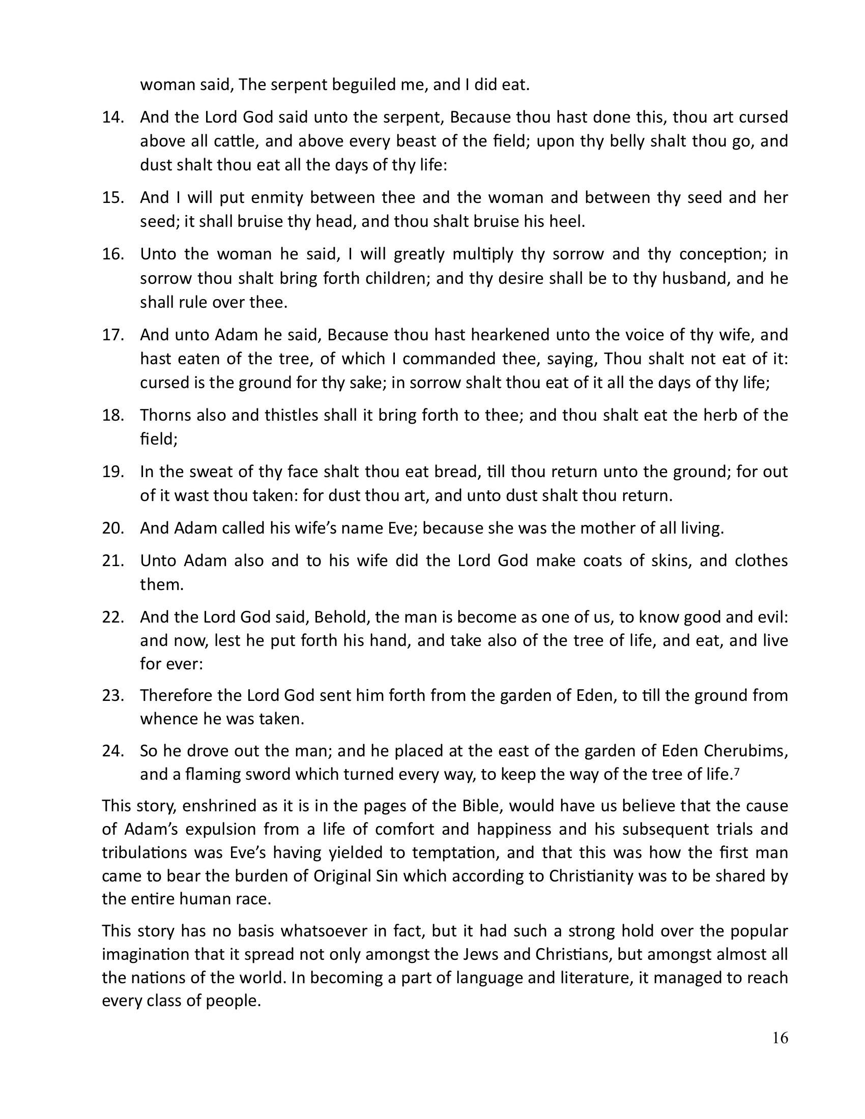 The printed page