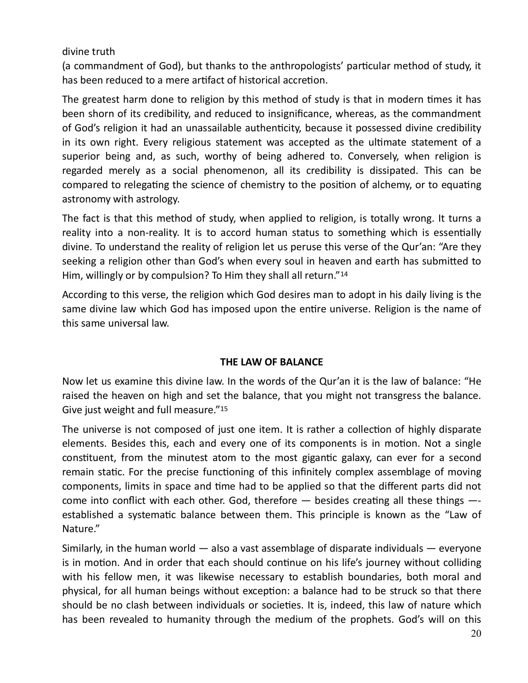 The printed page