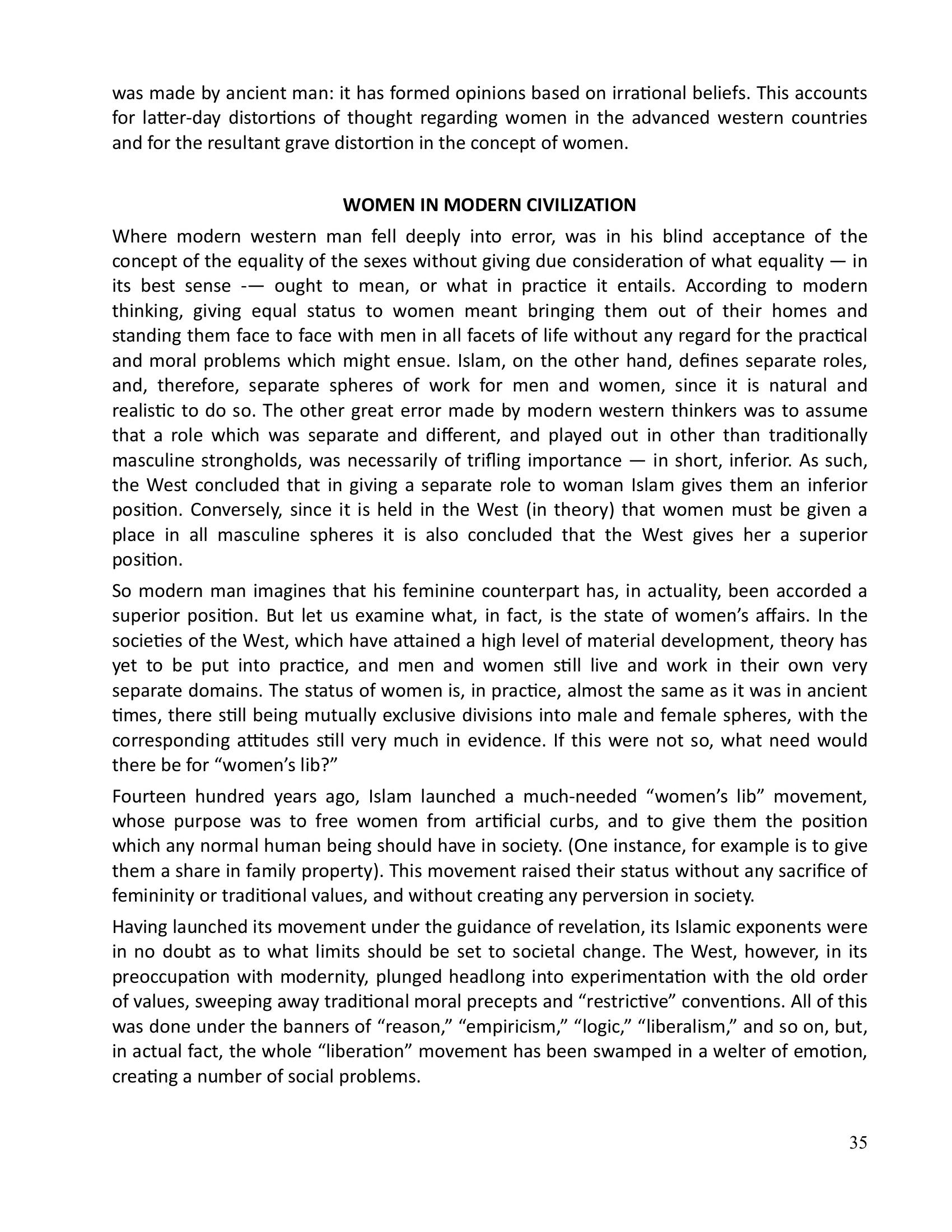 The printed page