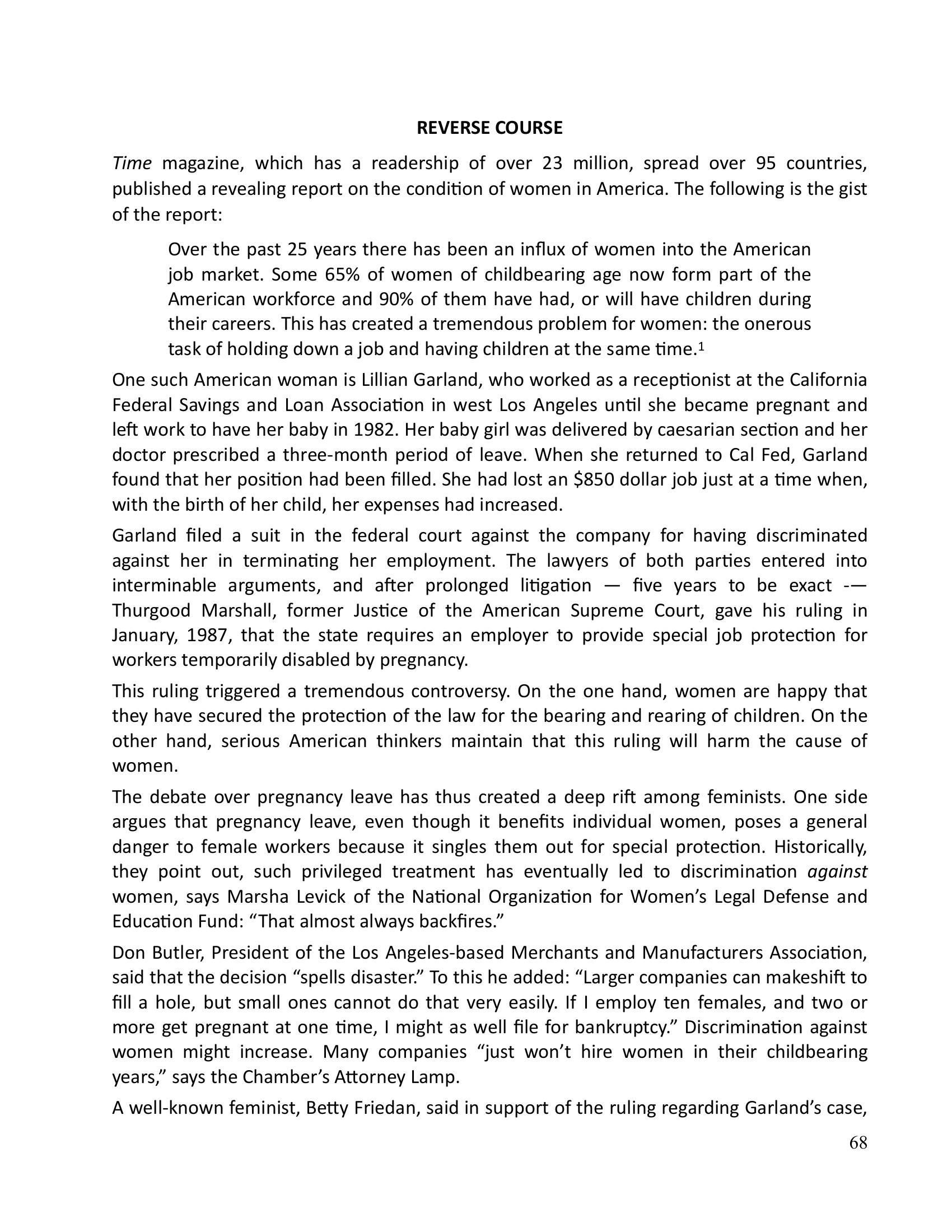 The printed page