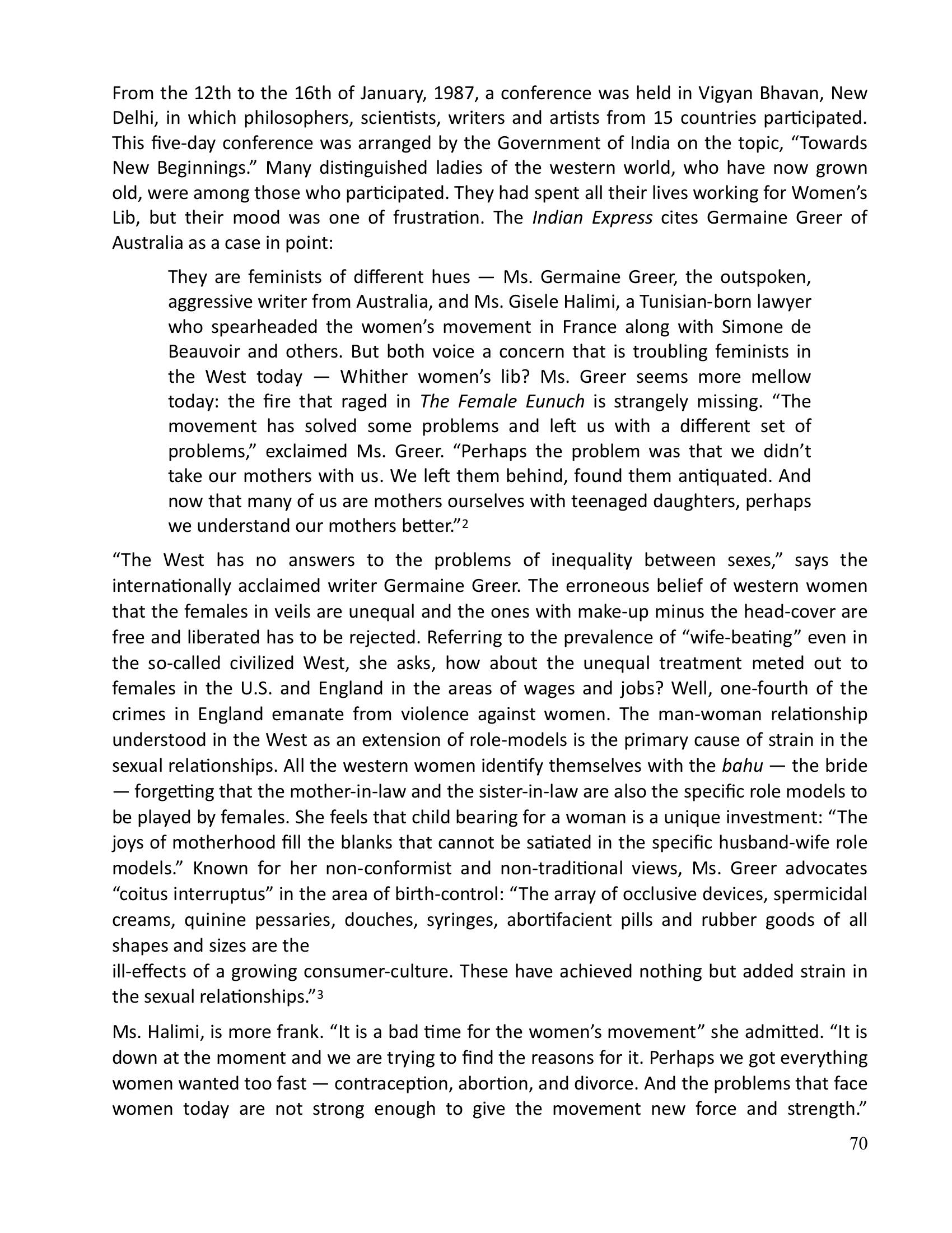 The printed page