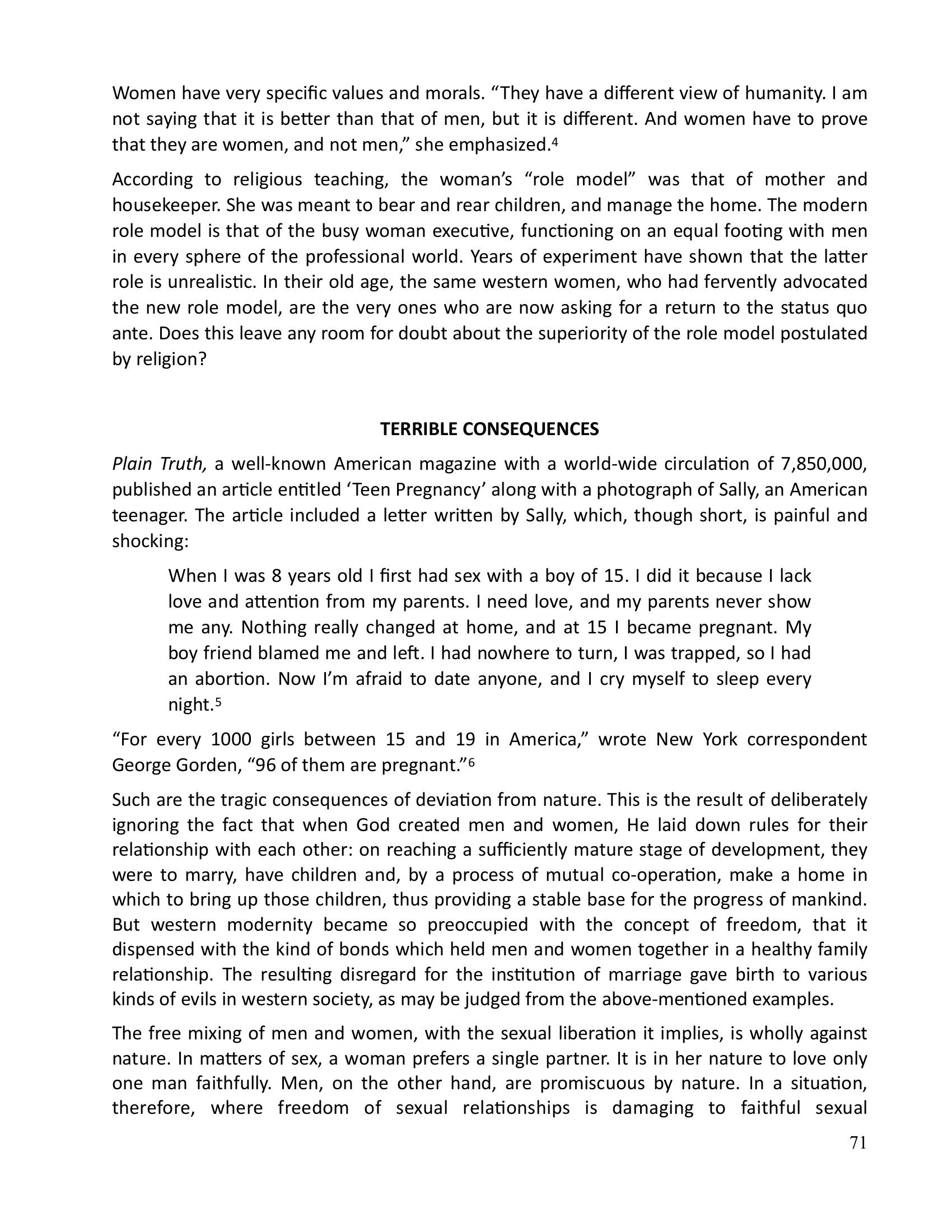The printed page