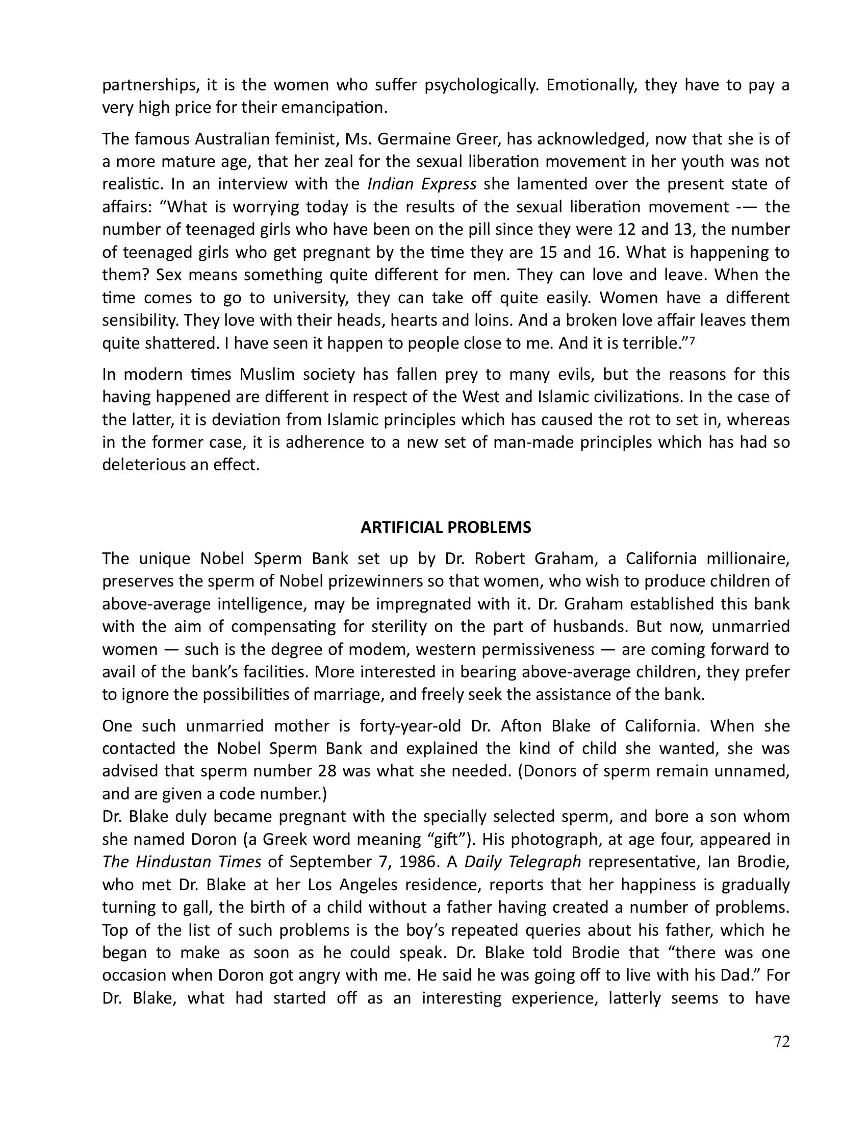The printed page