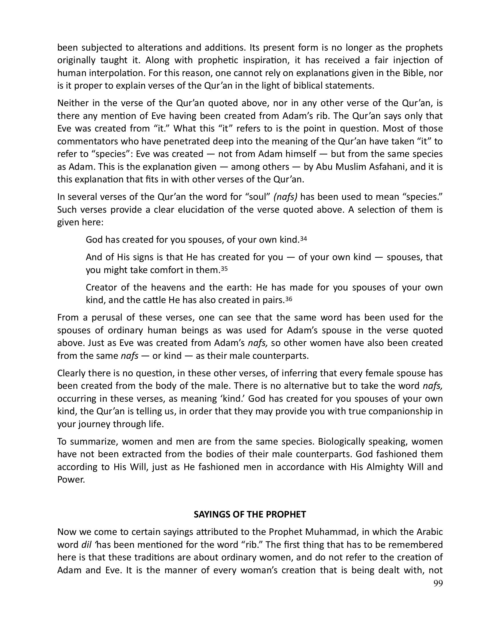 The printed page