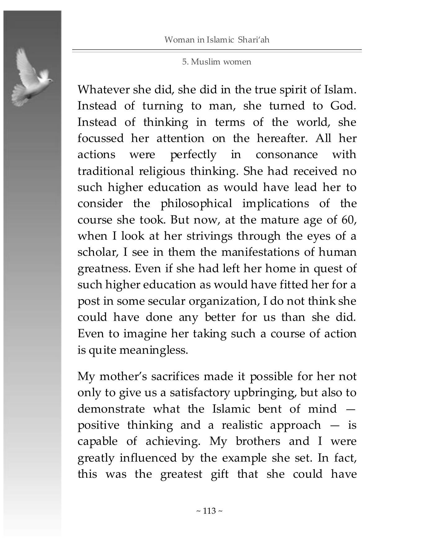 The printed page