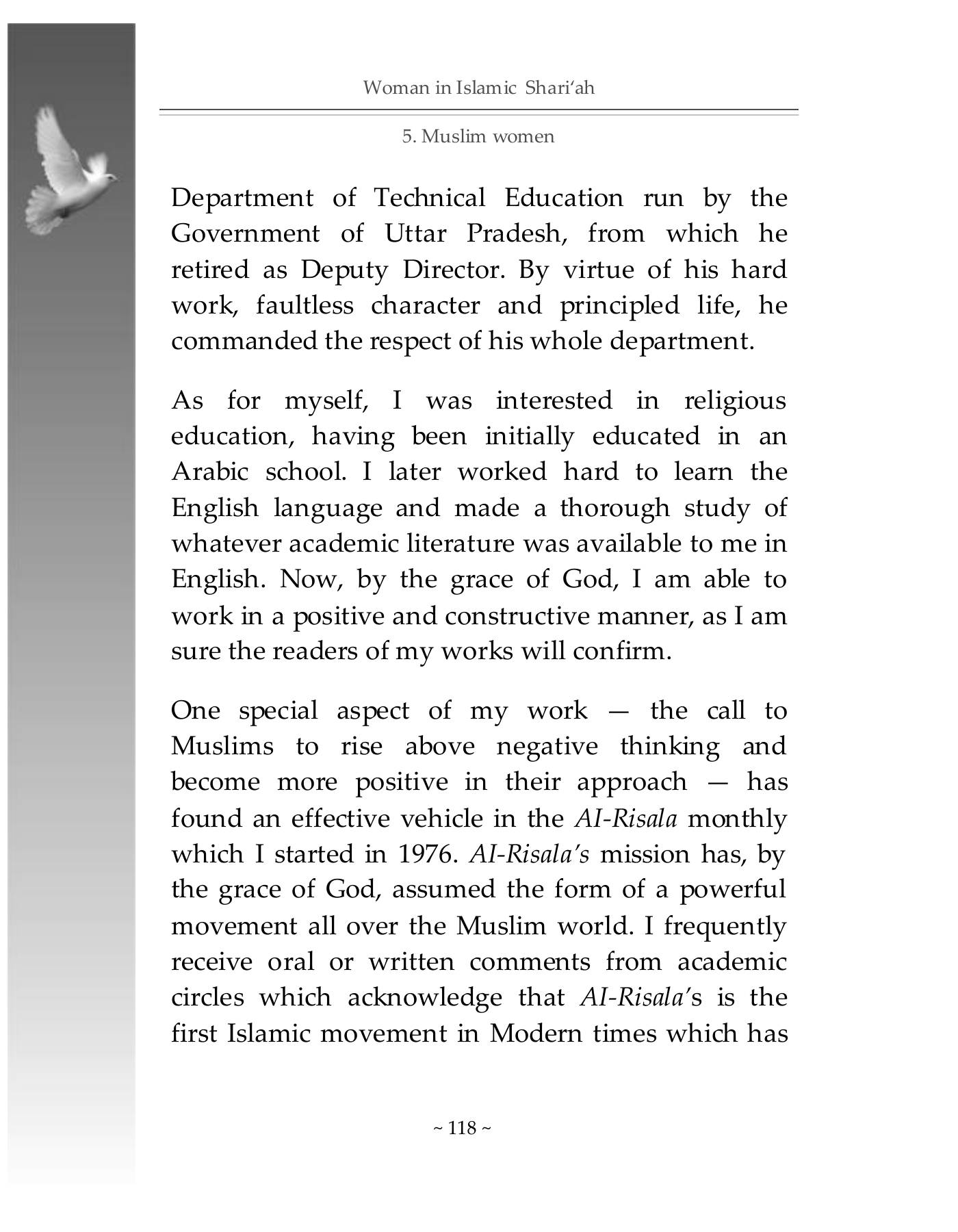 The printed page