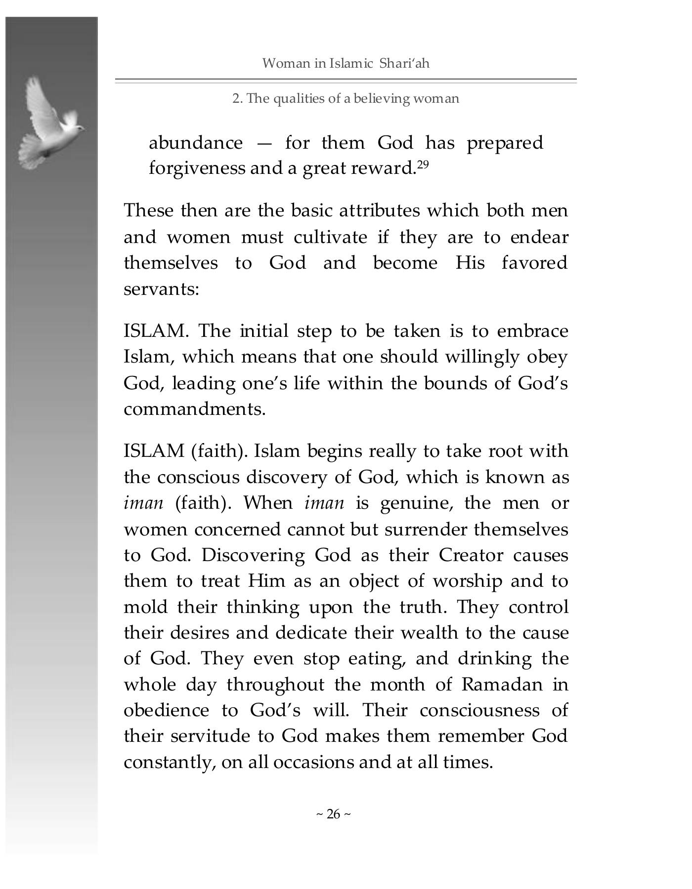The printed page
