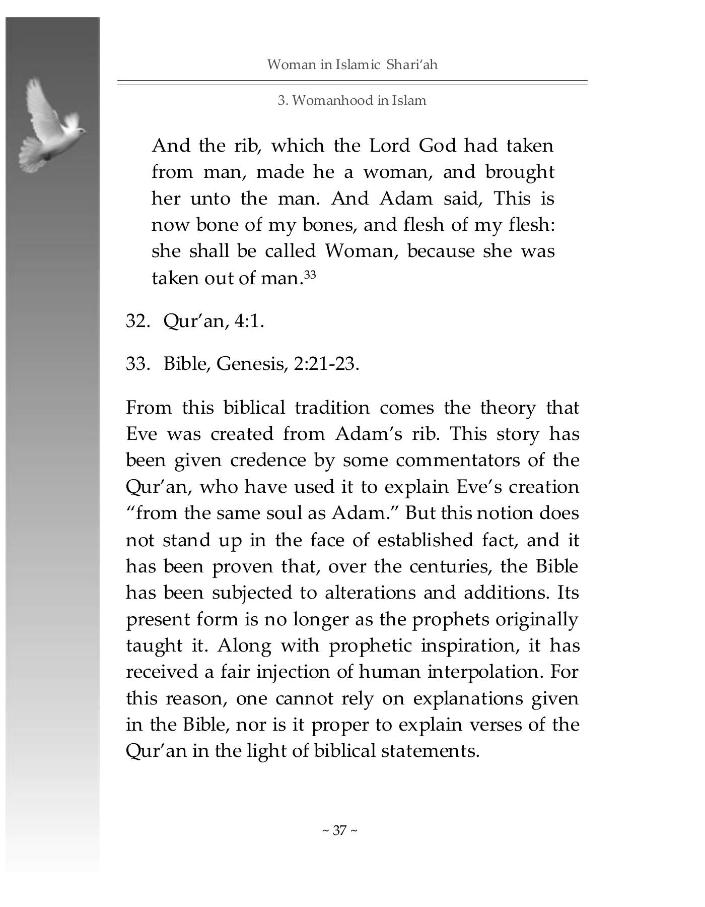 The printed page