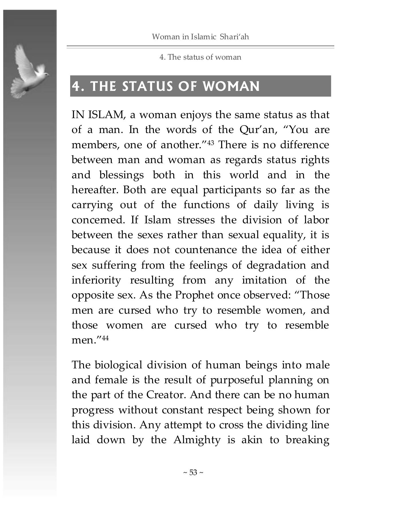 The printed page