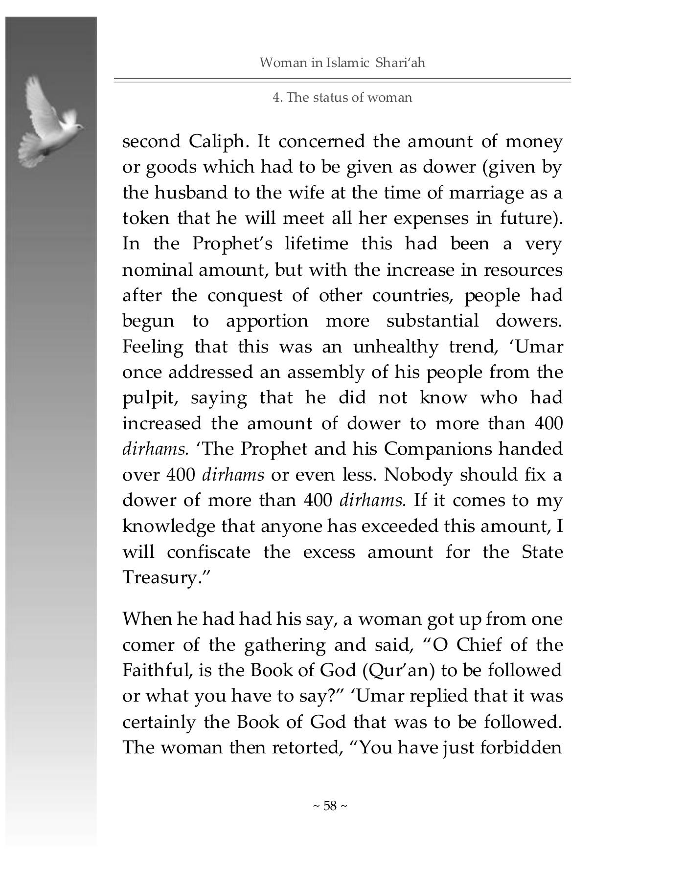 The printed page