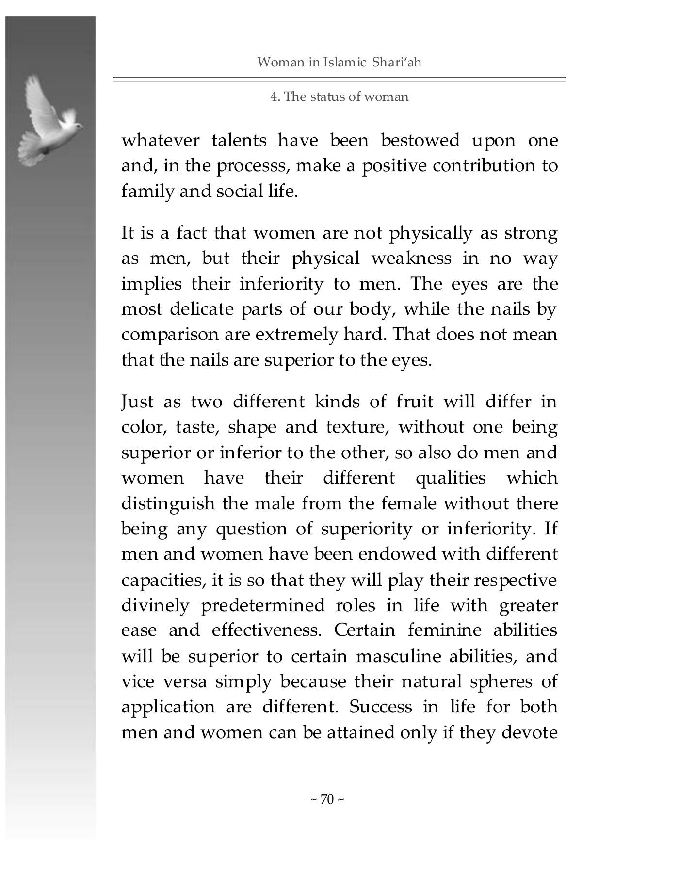 The printed page