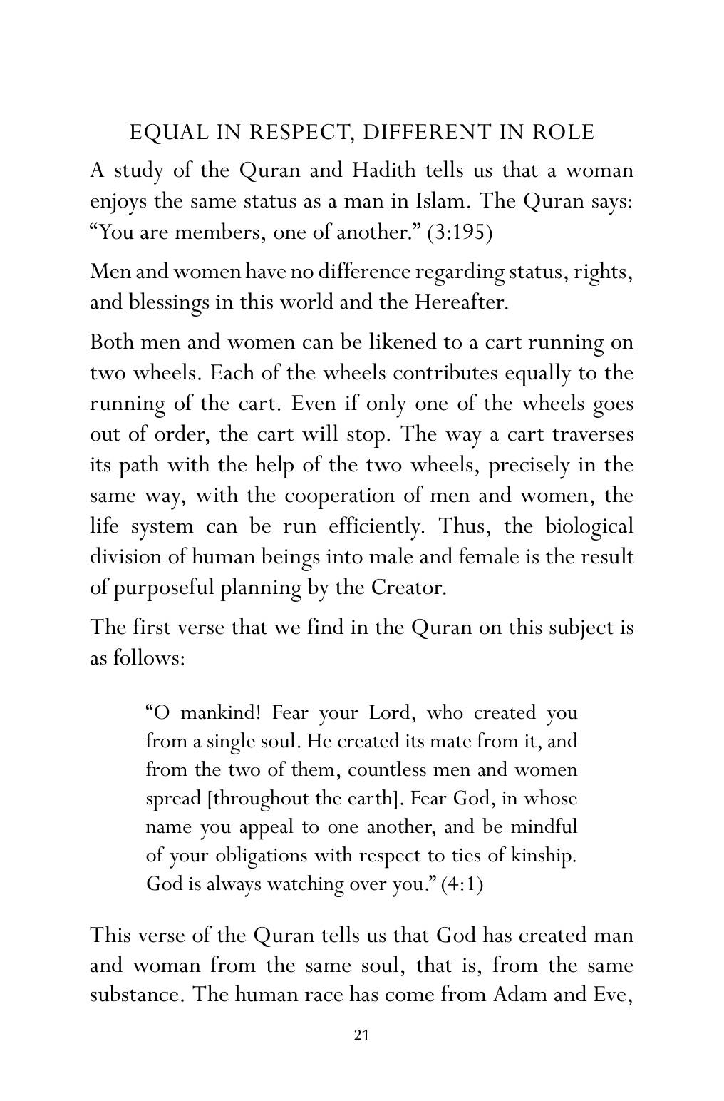 The printed page