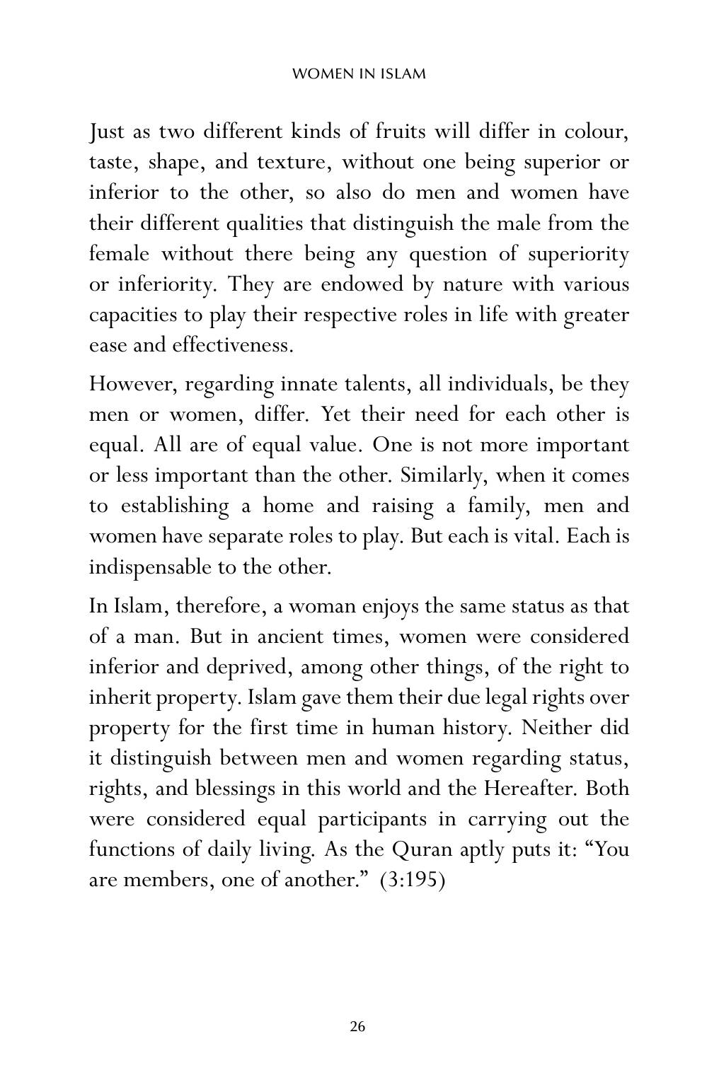 The printed page