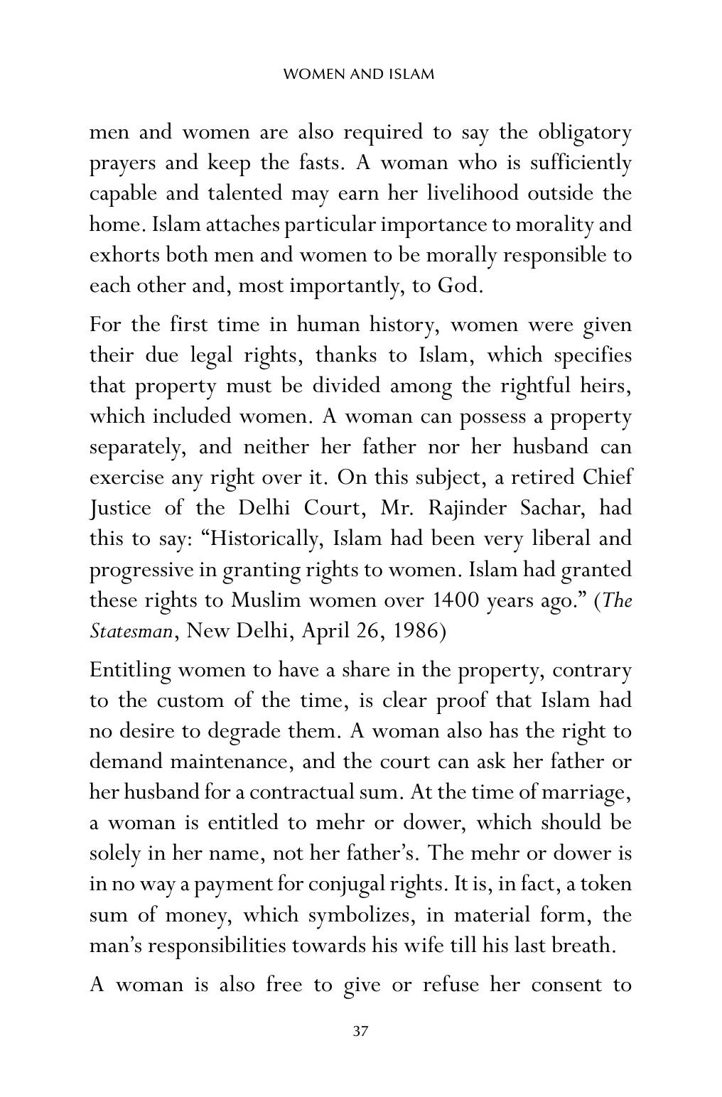 The printed page