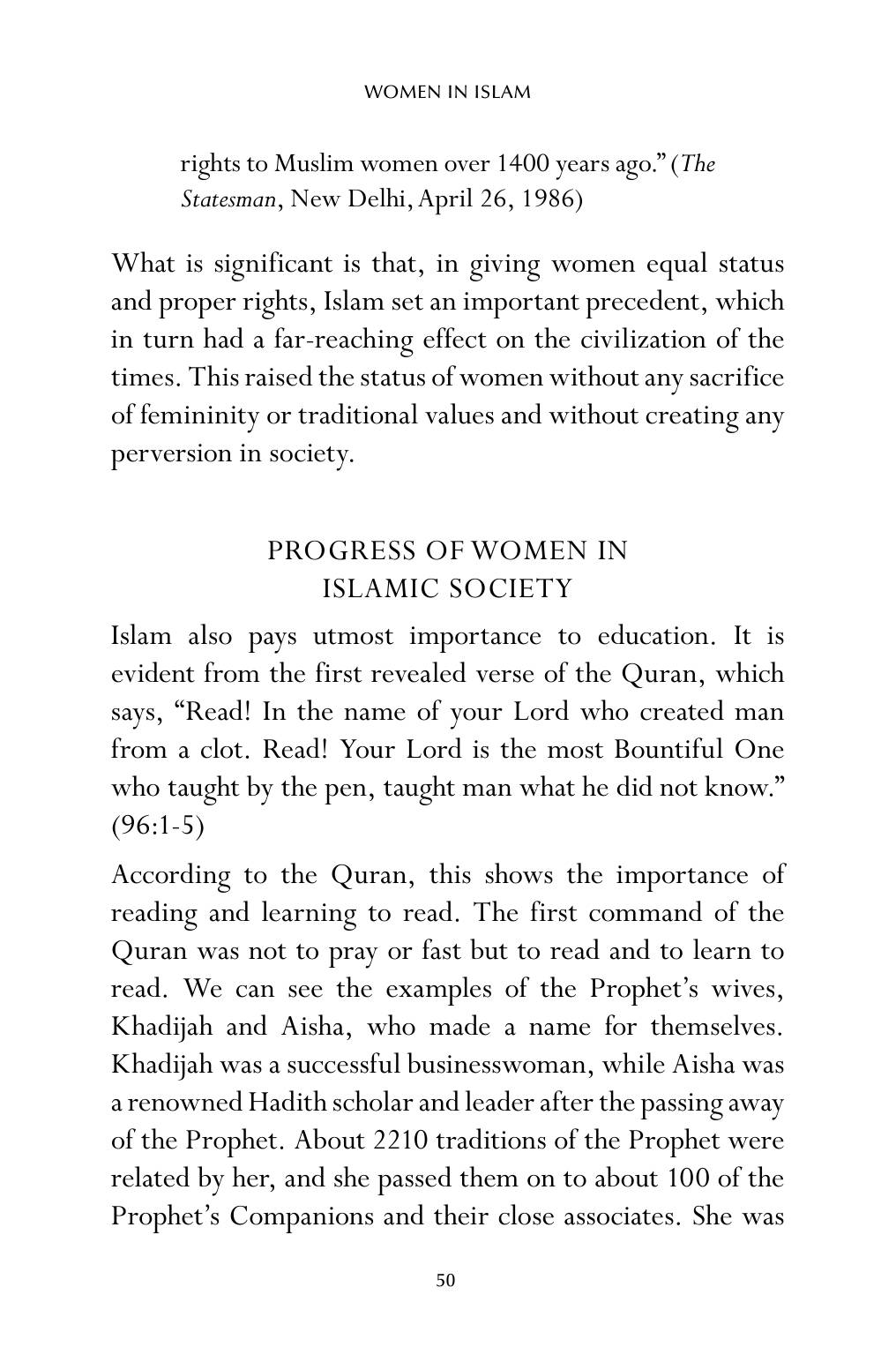 The printed page