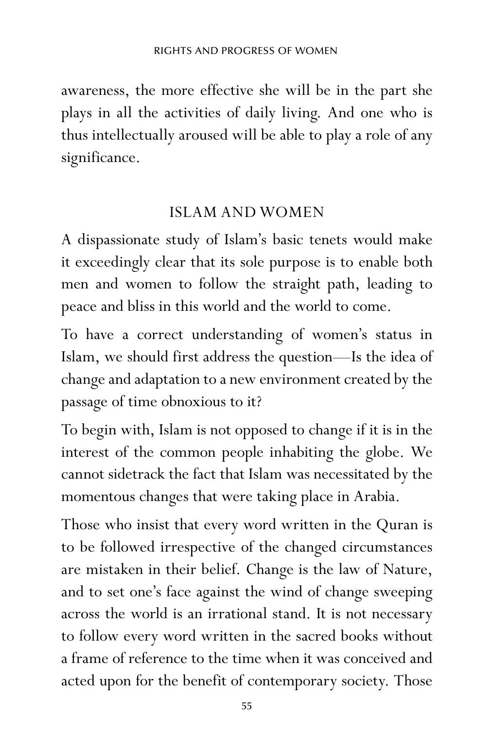 The printed page