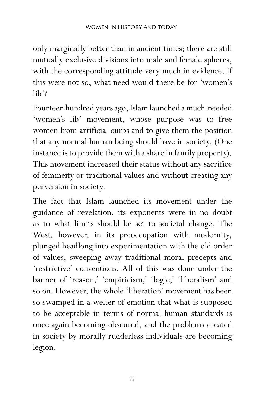 The printed page