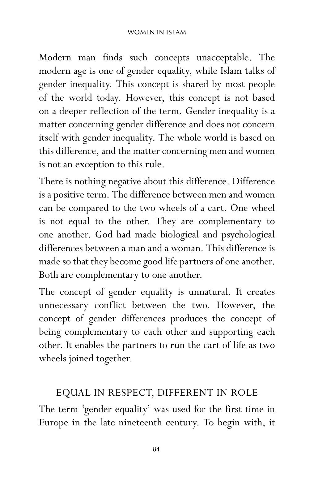 The printed page