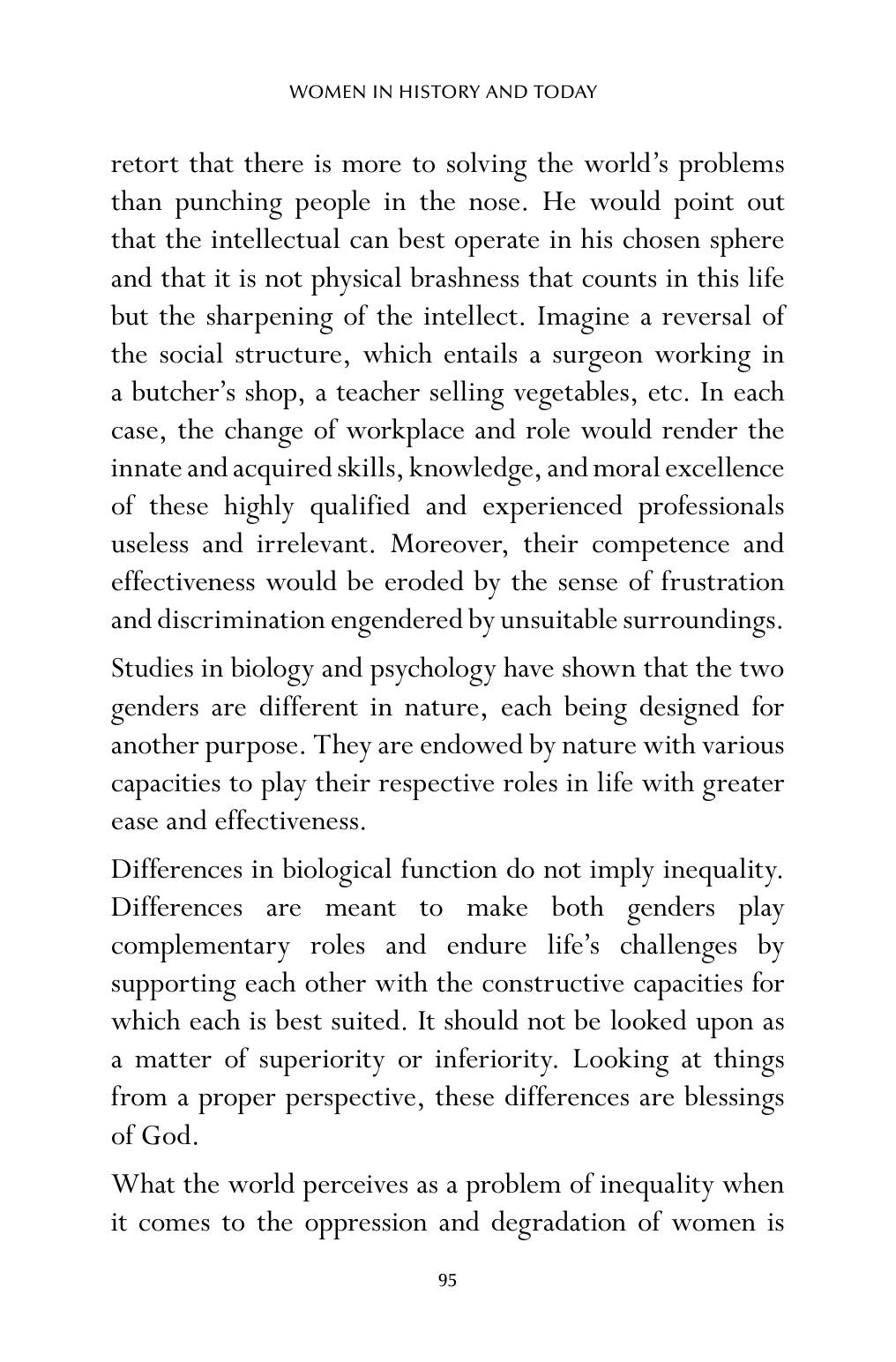 The printed page