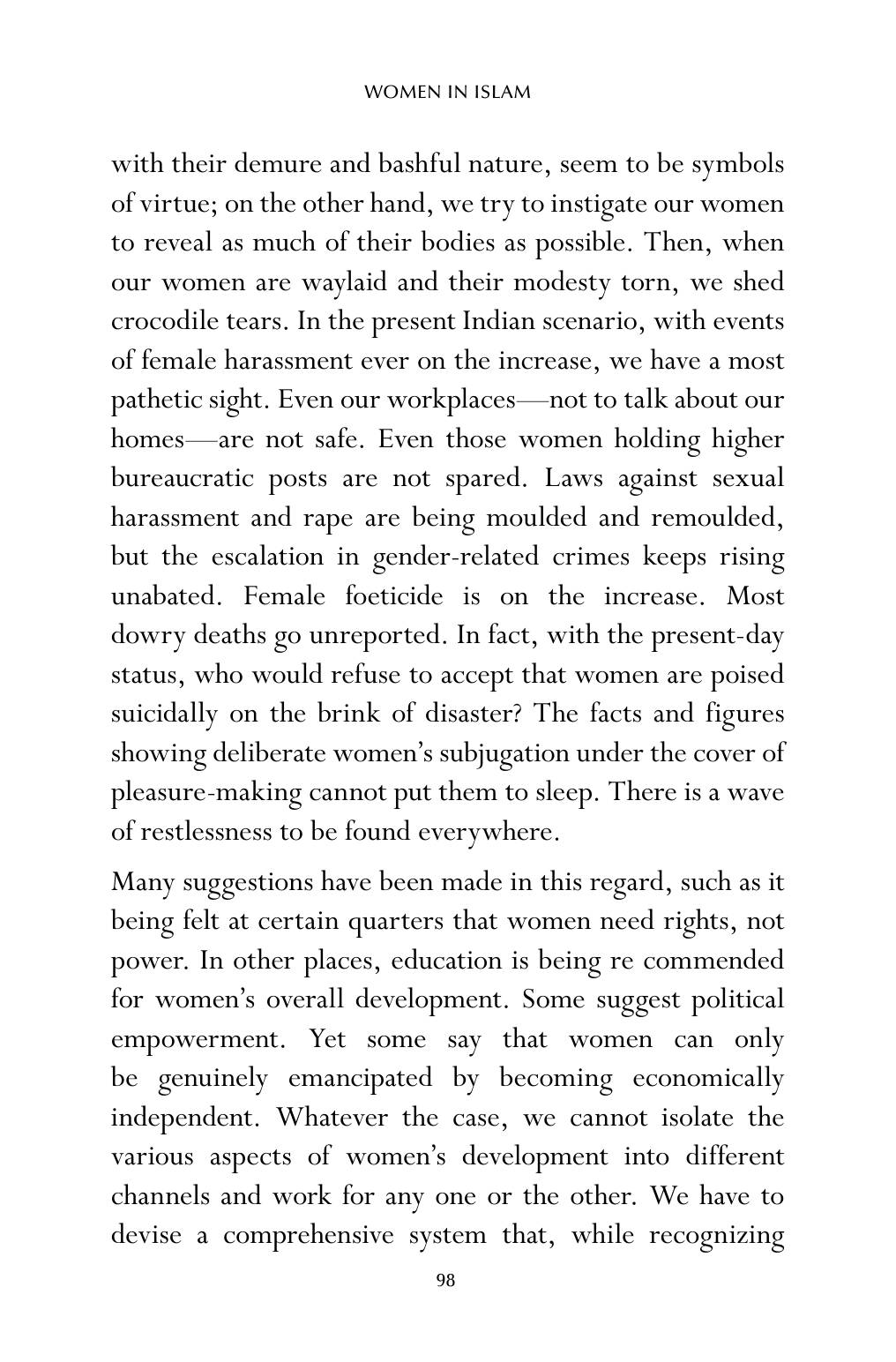 The printed page