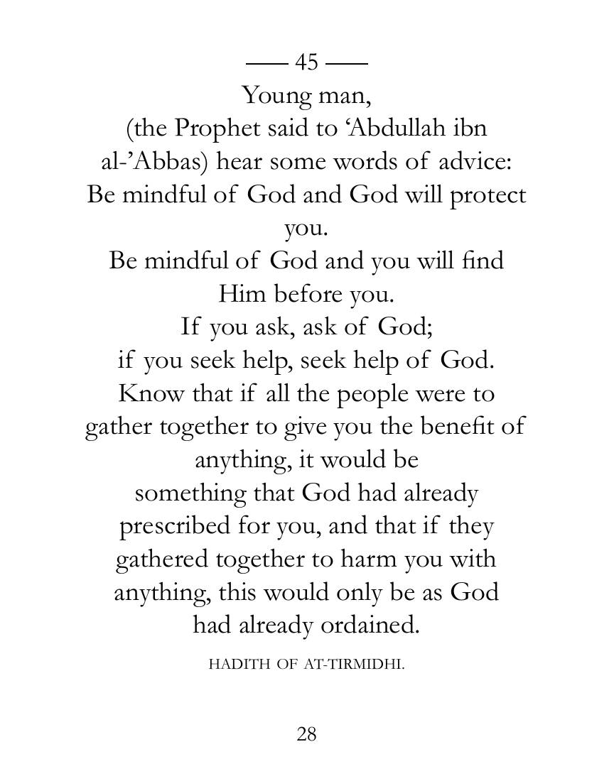 The printed page