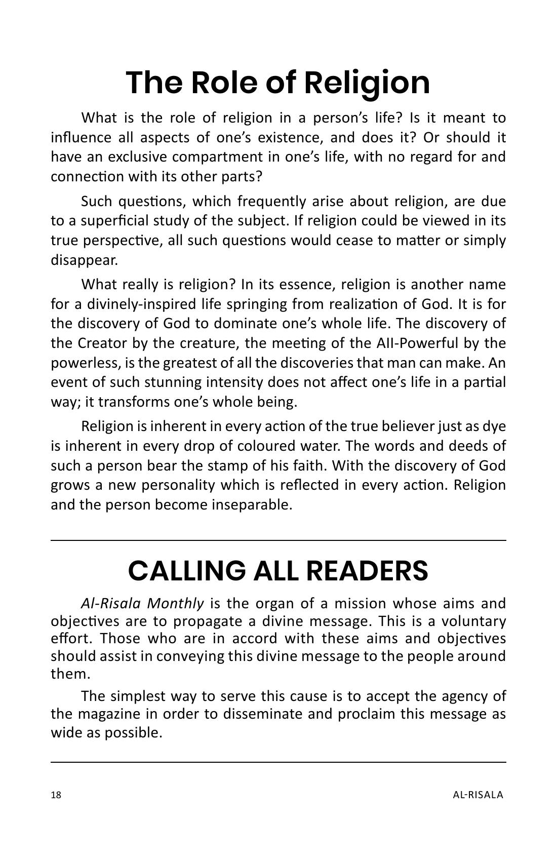 The printed page