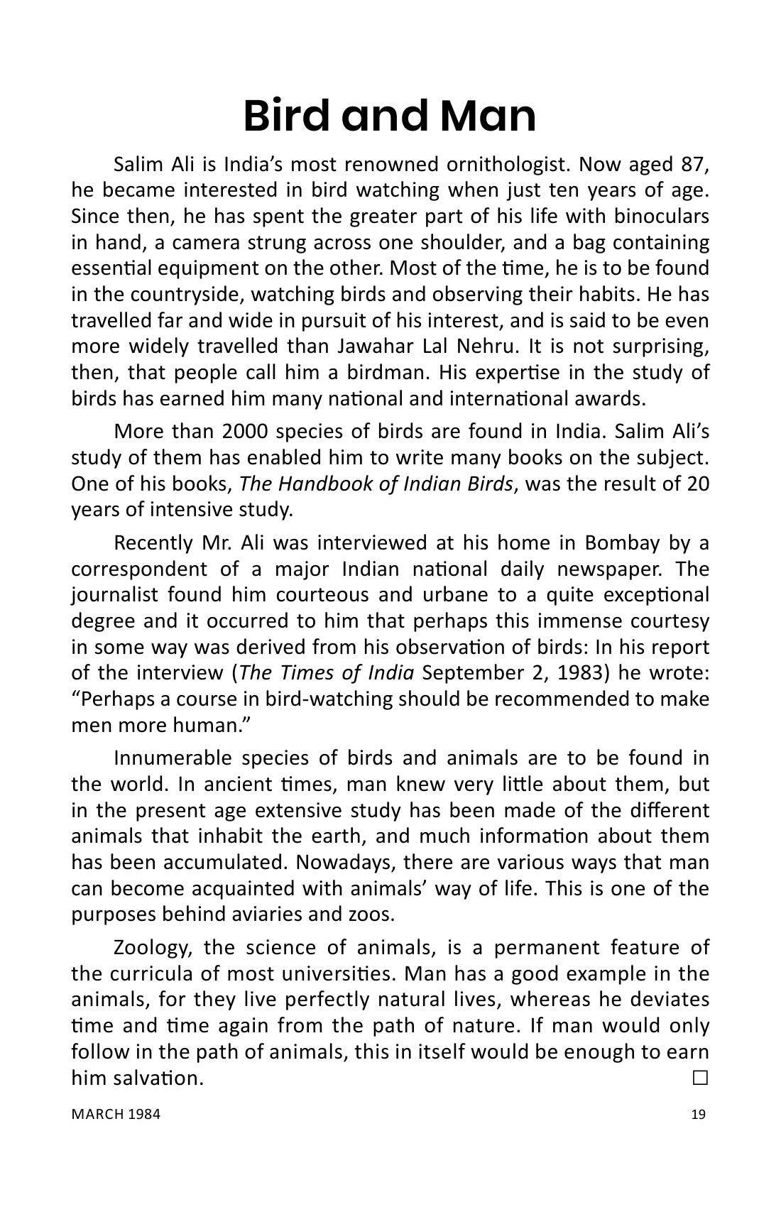 The printed page