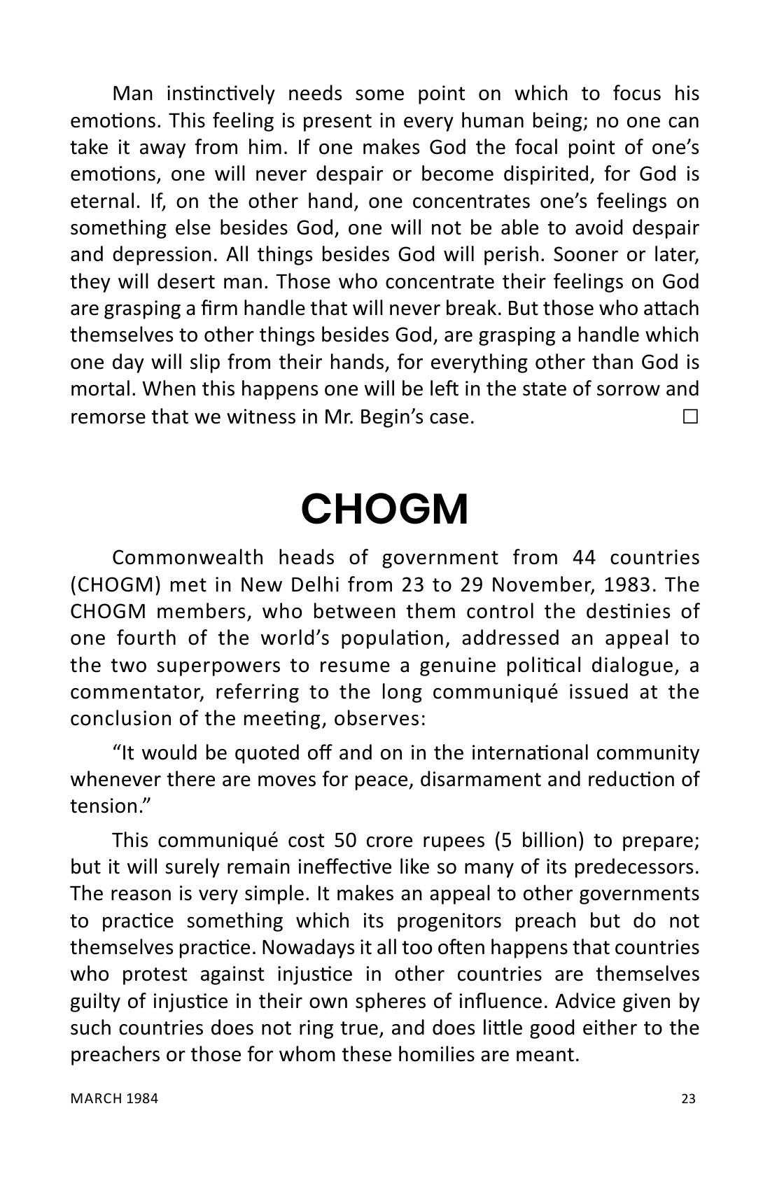 The printed page