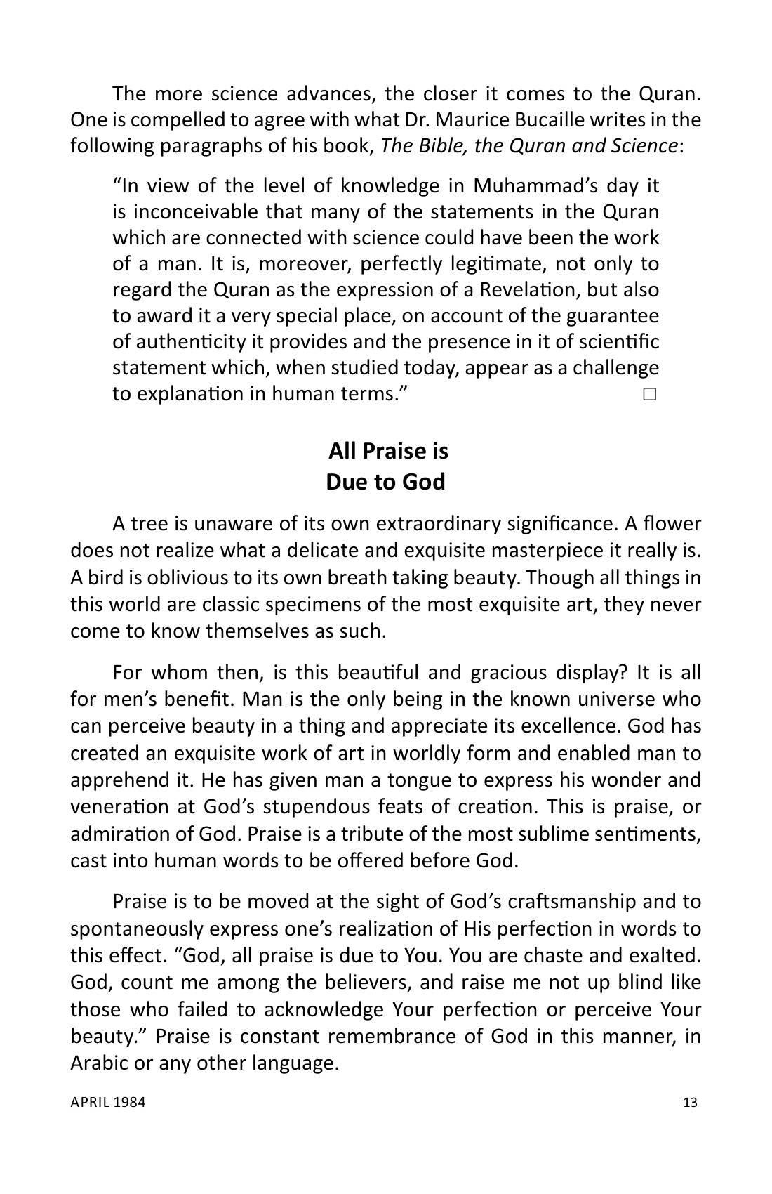 The printed page