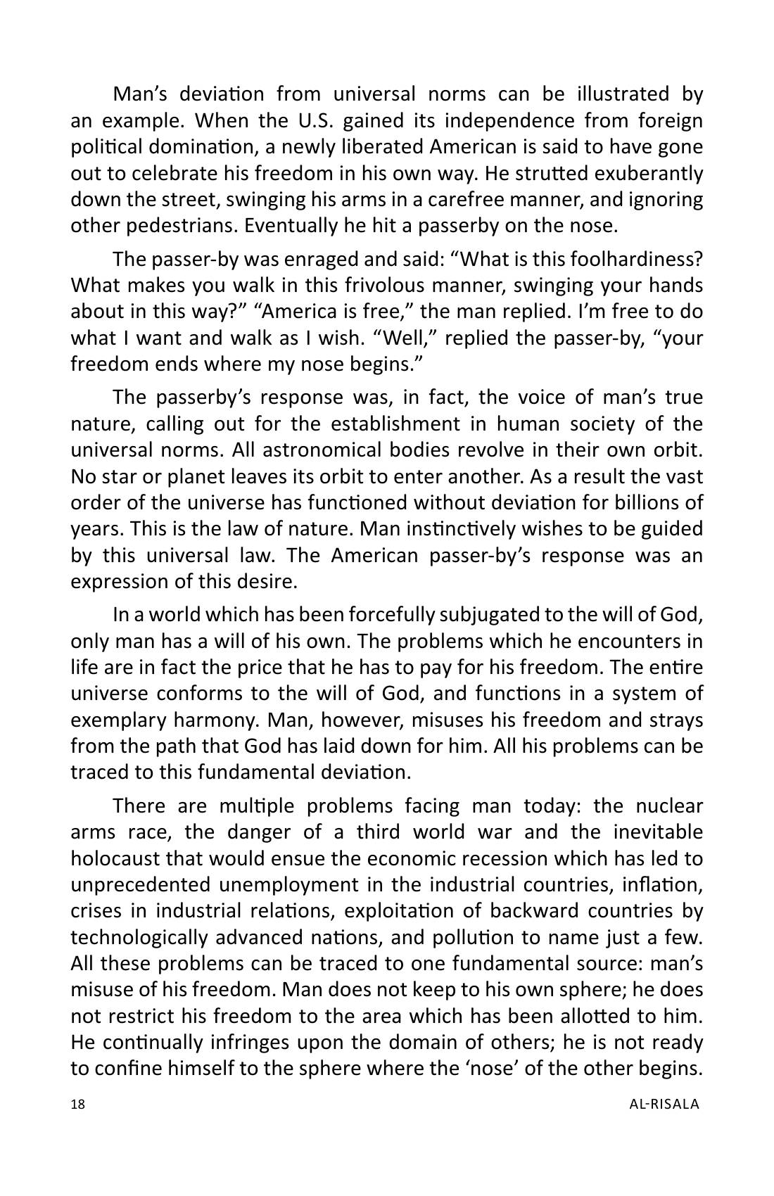 The printed page