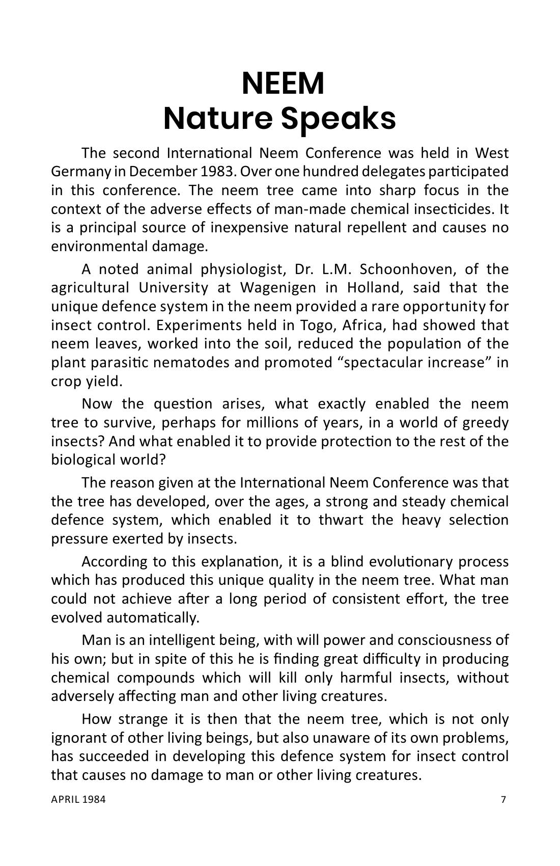 The printed page