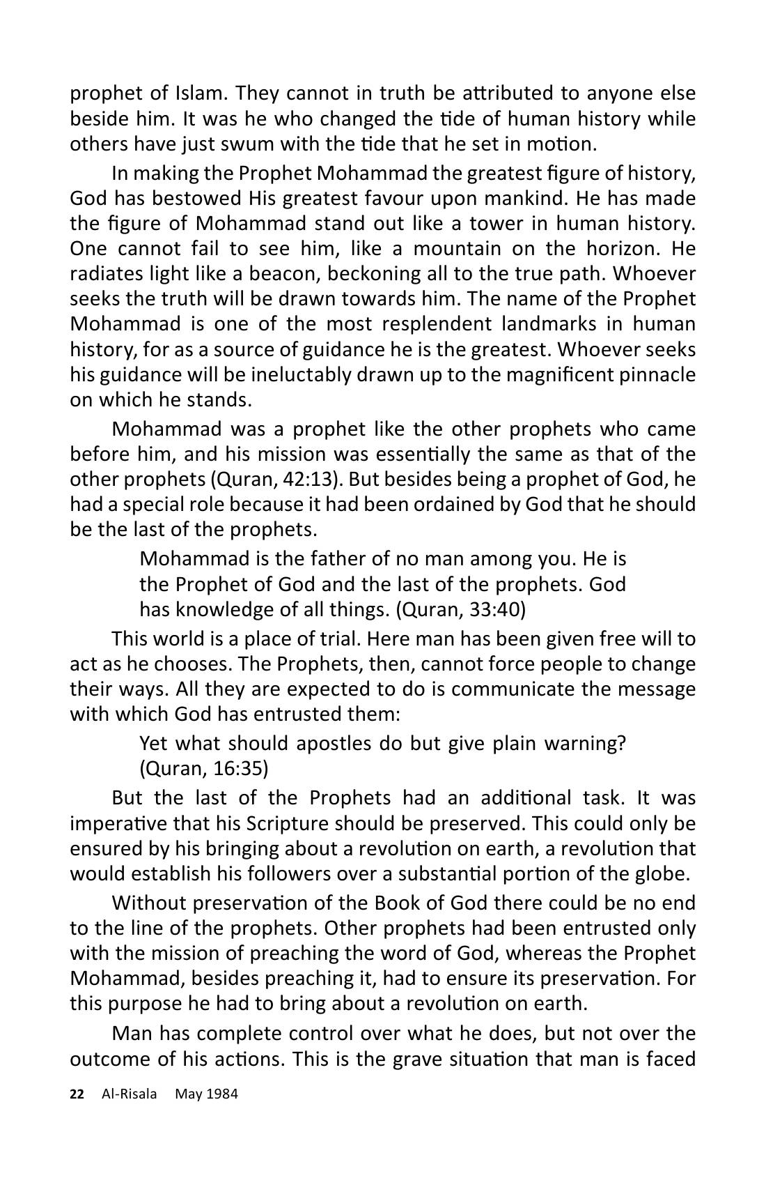 The printed page
