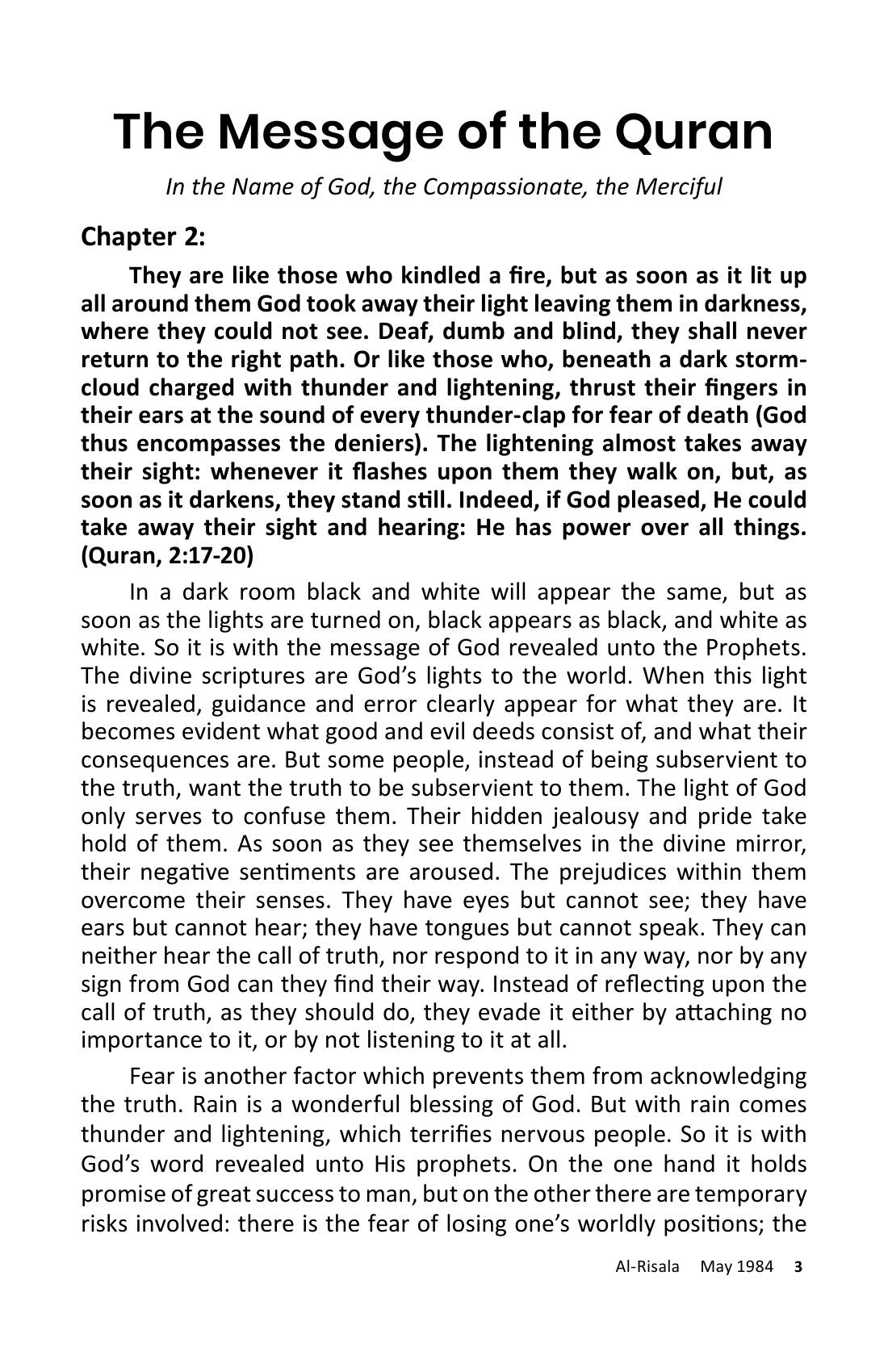 The printed page