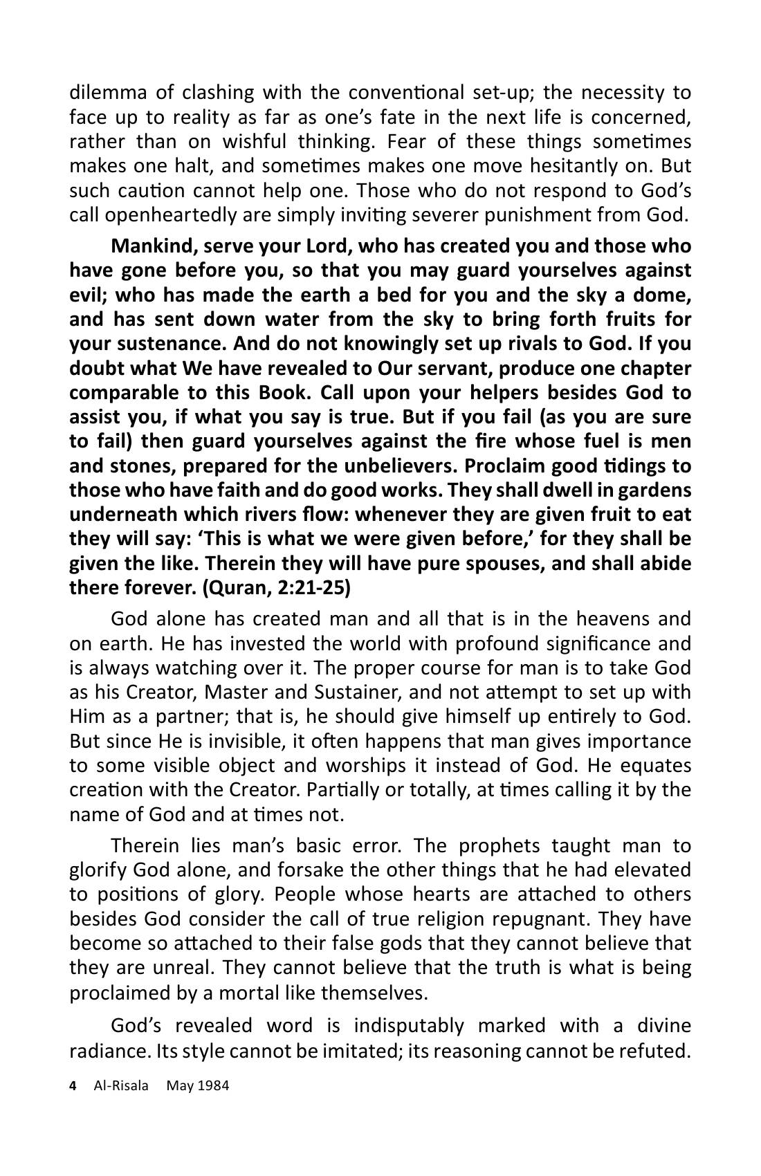 The printed page