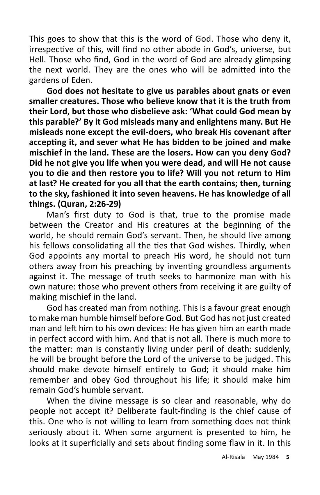 The printed page