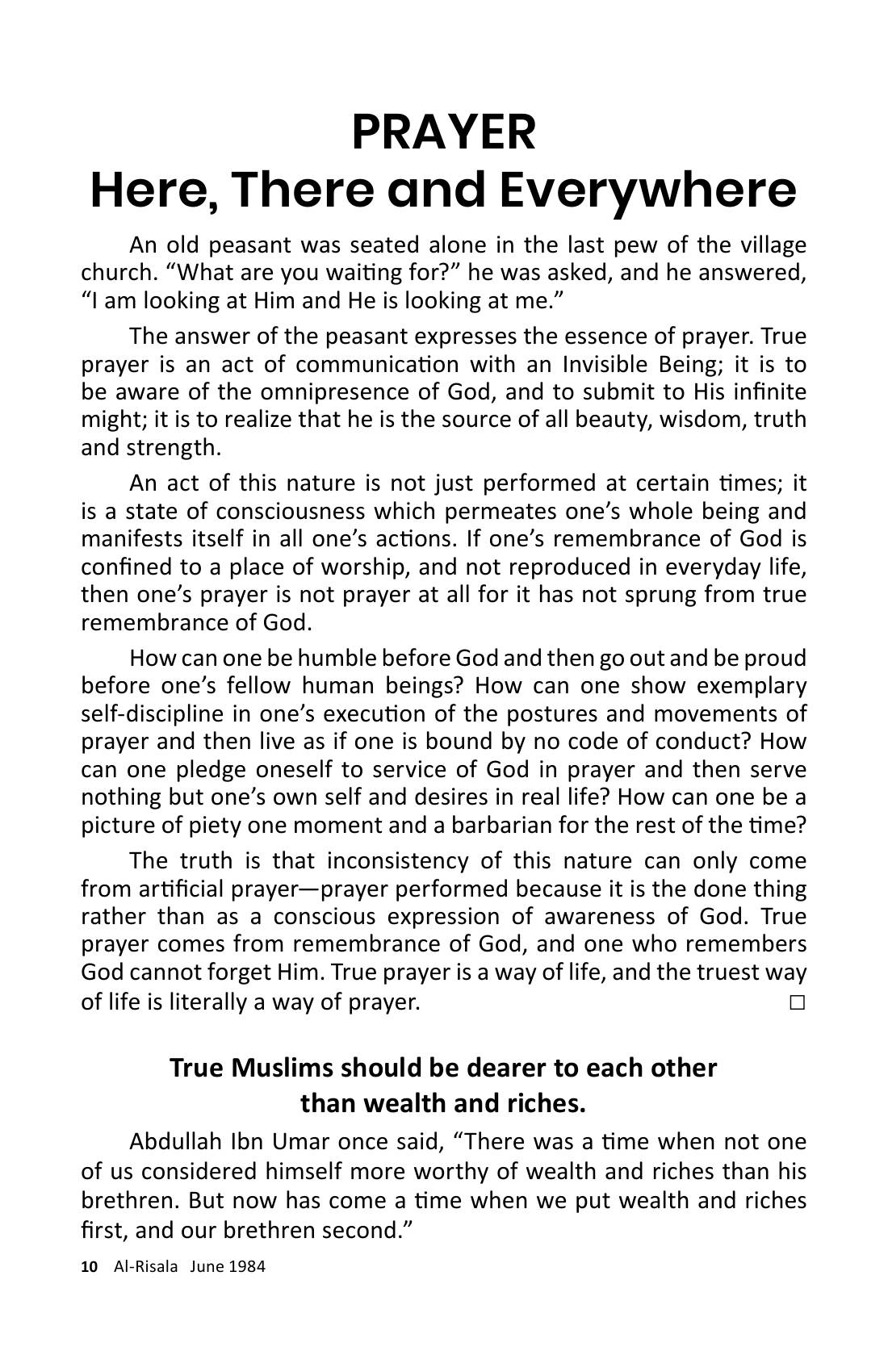 The printed page