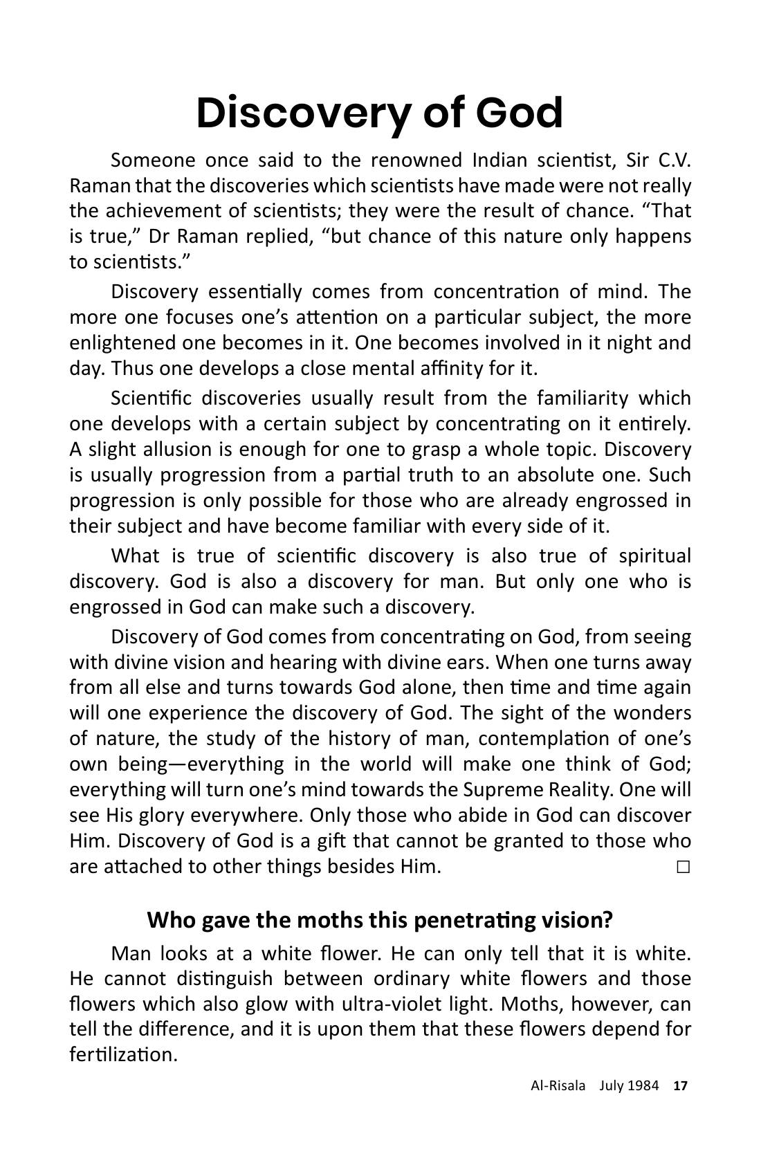 The printed page