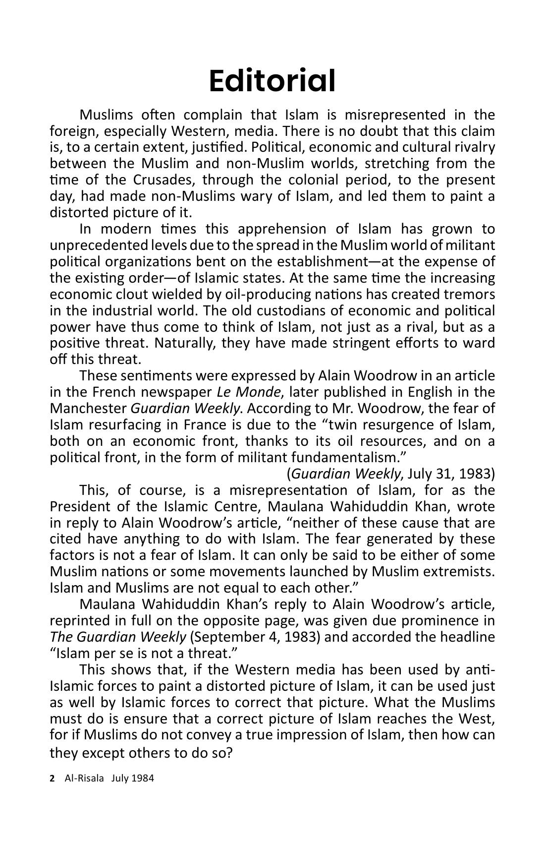 The printed page