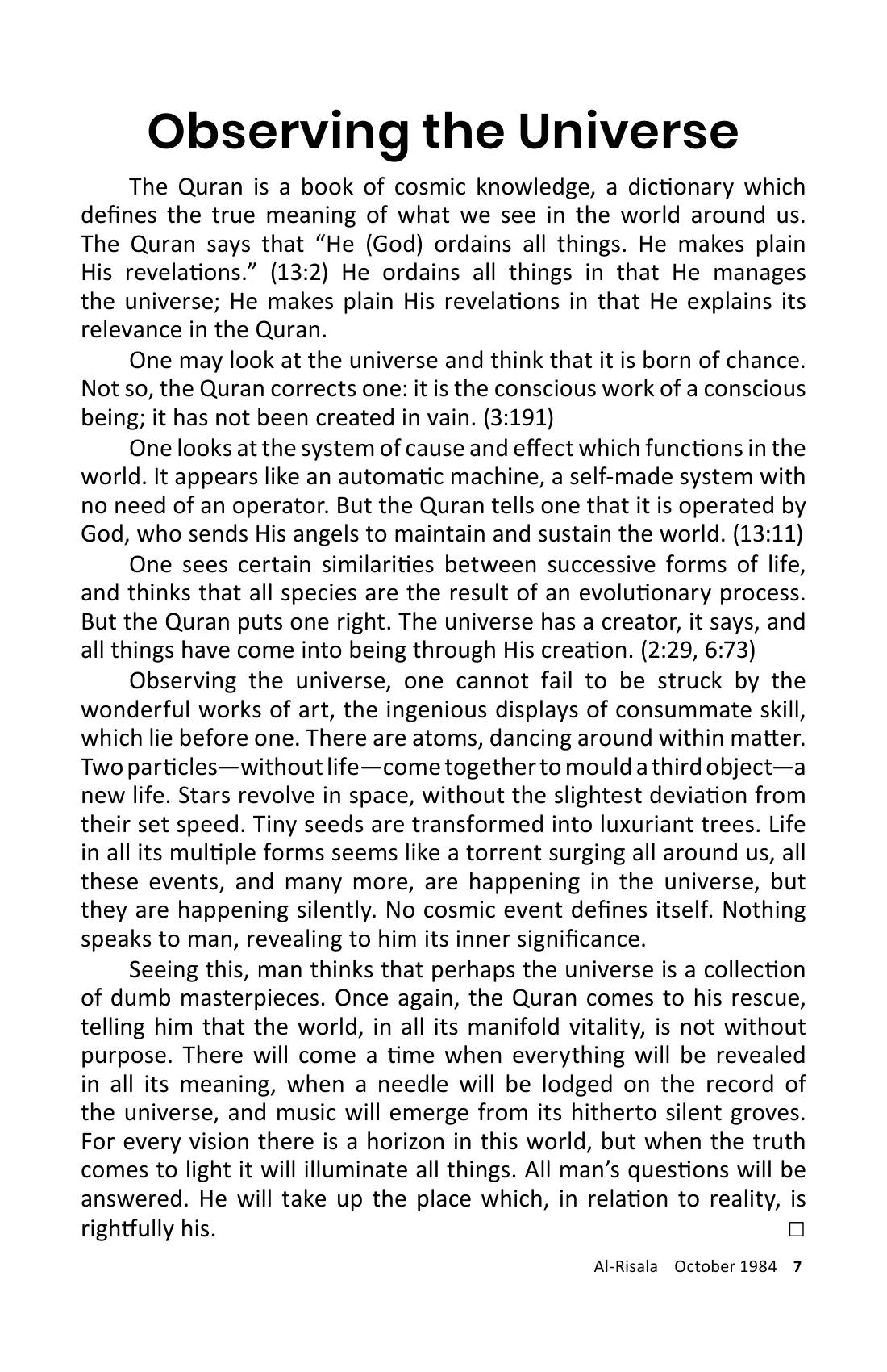 The printed page