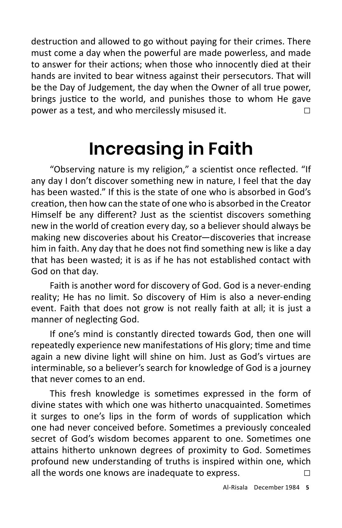 The printed page